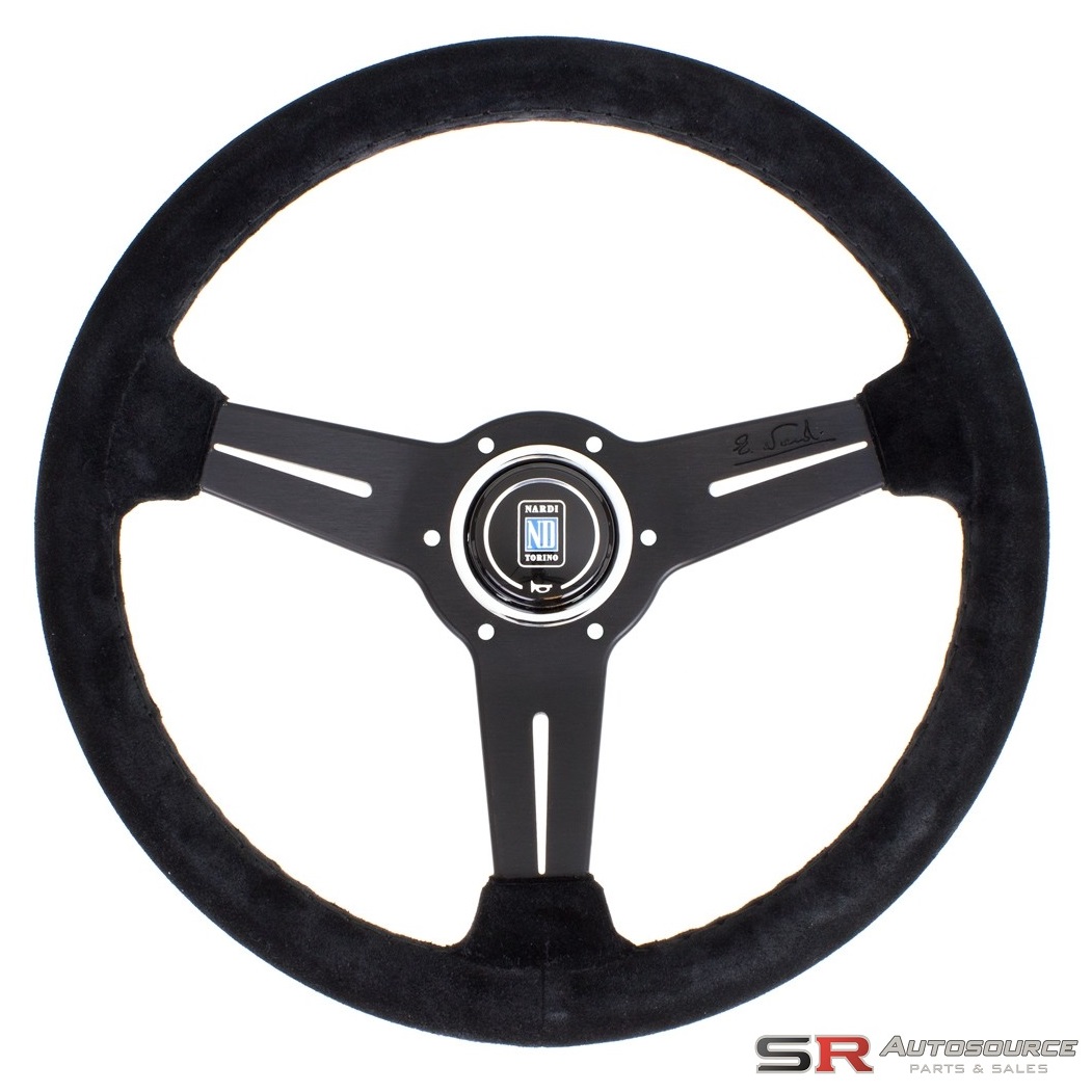 Nardi Classic Steering Wheel – 330mm Black Suede