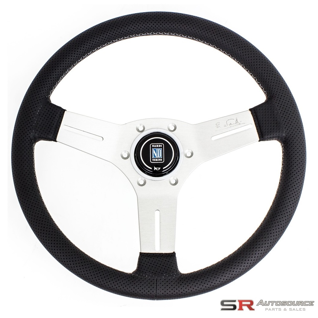 Nardi Competition Steering Wheel – 330mm Black Leather