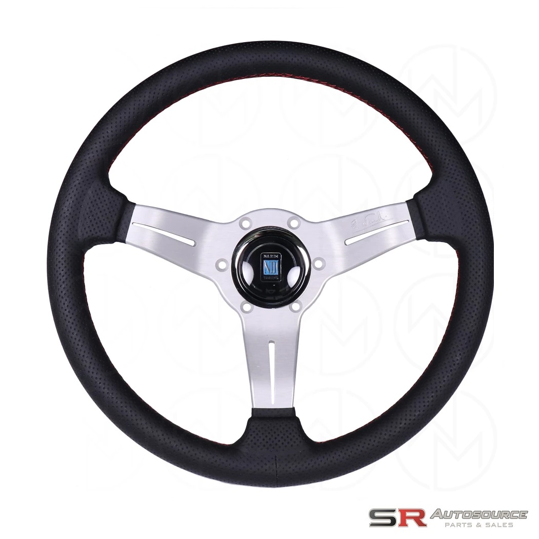 Nardi Deep Corn Steering Wheel – 330mm Black Leather