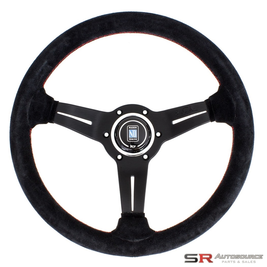 Nardi Deep Corn Steering Wheel – 330mm Black Suede