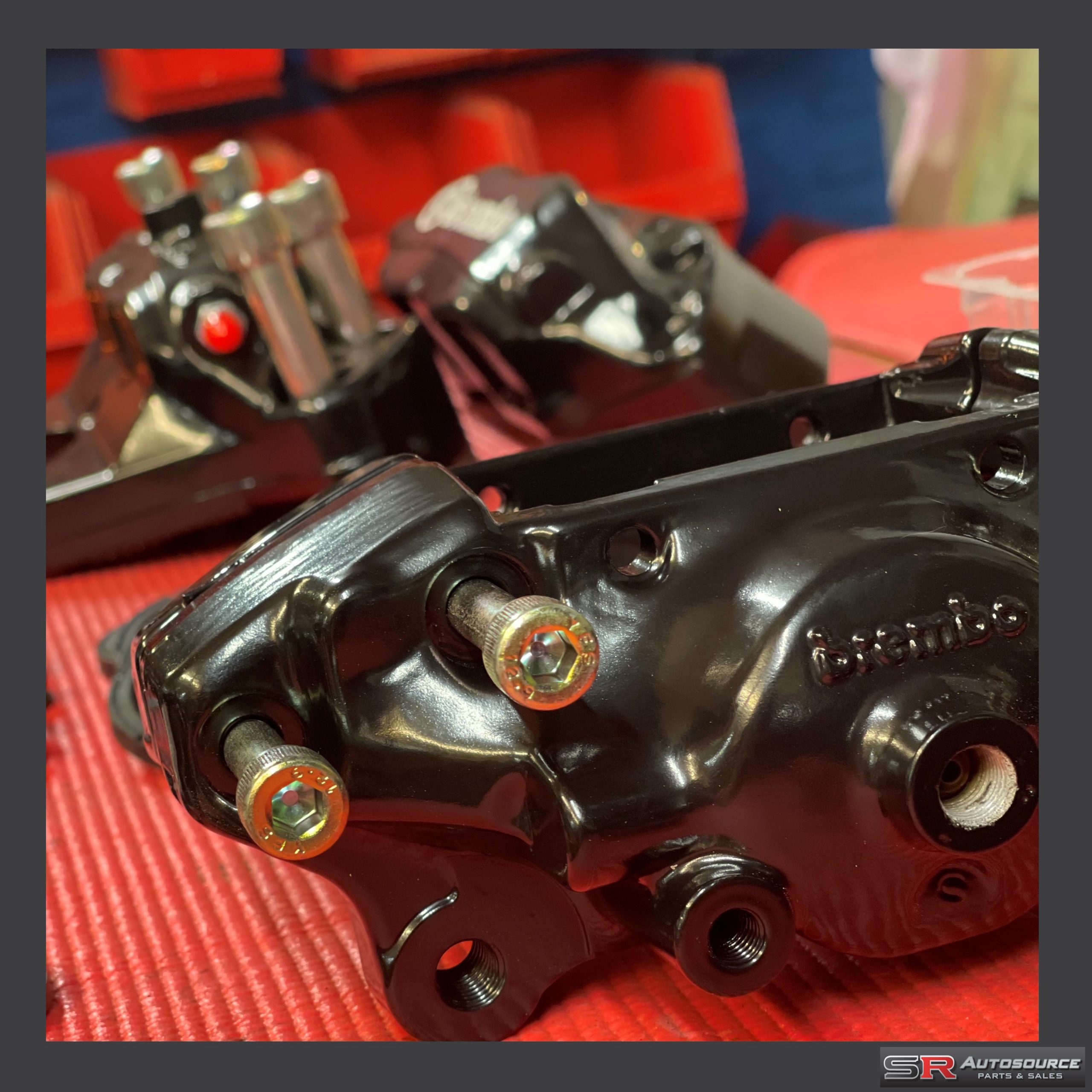 SR Autosource Brake Caliper Overhaul Kit (R32 V Spec, R33 GTR, R34 GTR – Brembo)