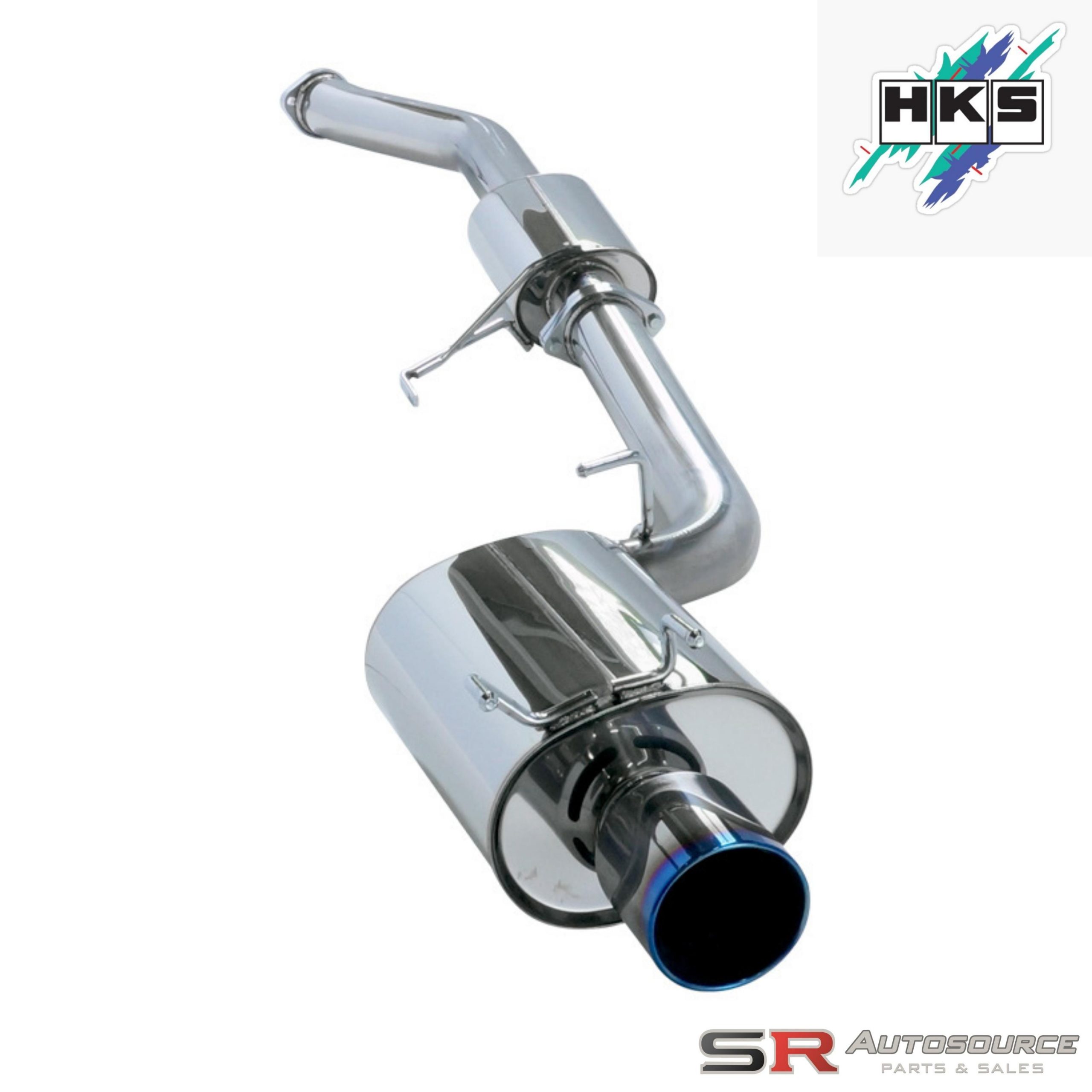 HKS Super Turbo Muffler Exhaust Stainless Exhaust System for R32 Skyline GTR BNR32