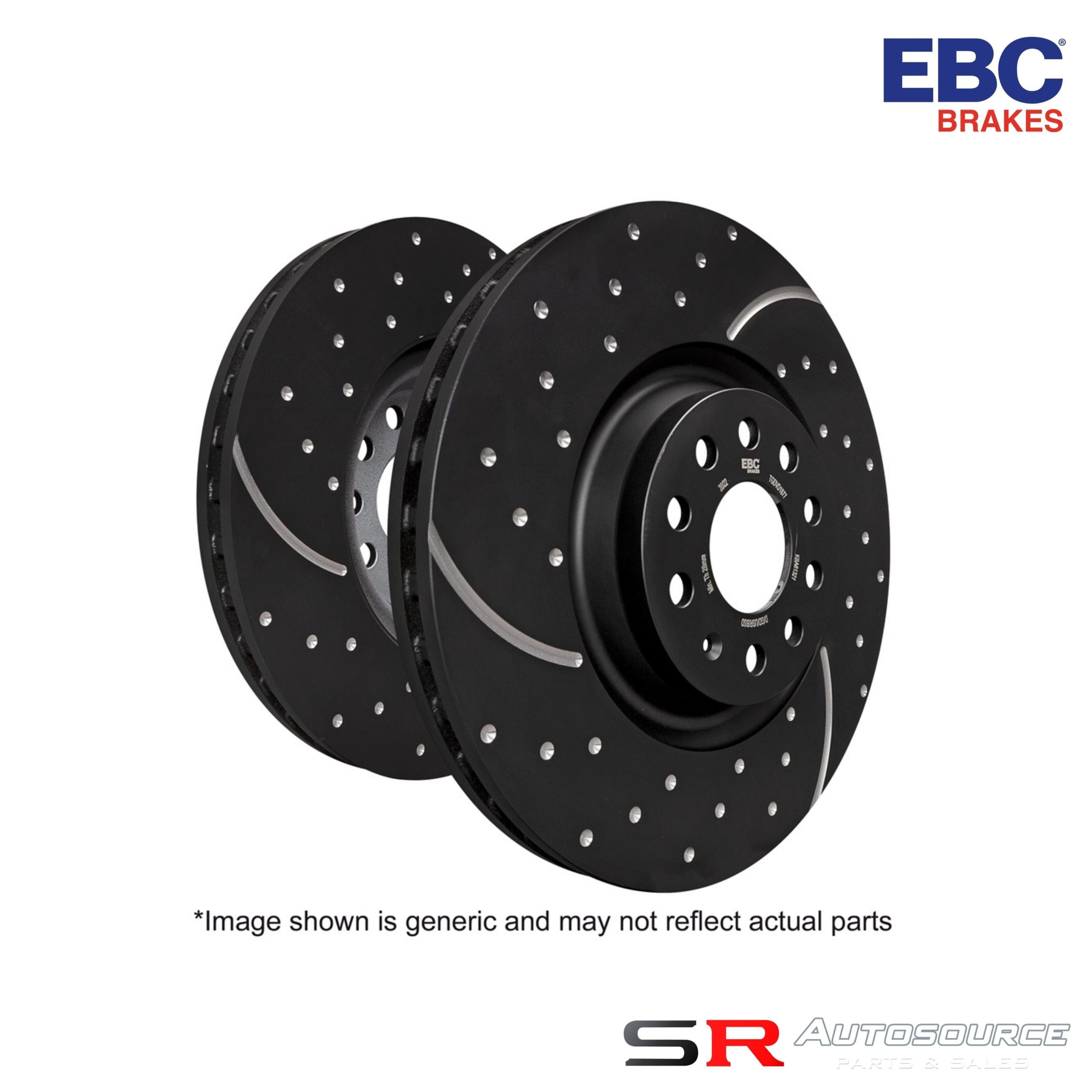 EBC Uprated Front and Rear Brake Discs R33/34 GTR and R32 GTR (V Spec) (Brembo Calipers)