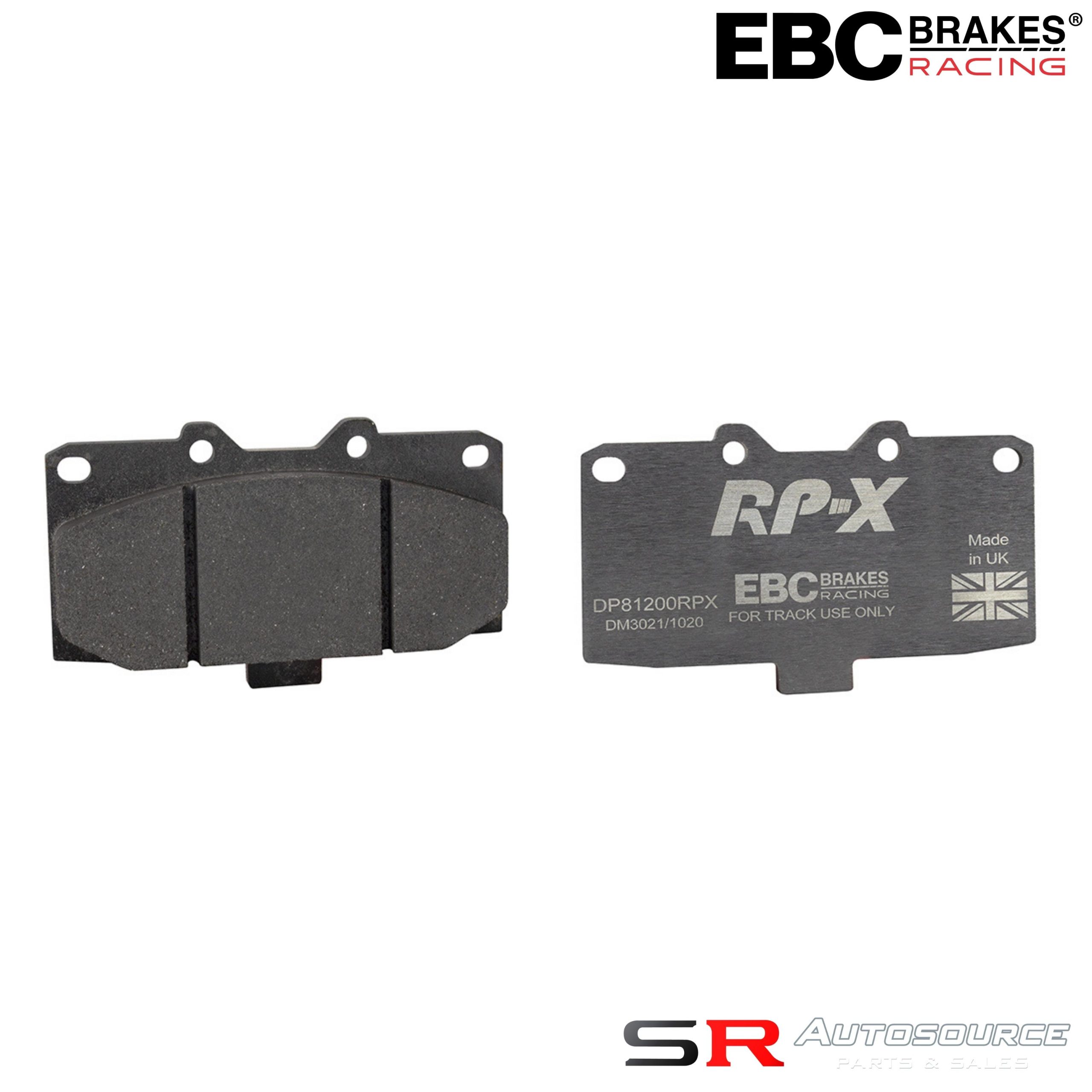 EBC Uprated Front and Rear Brake Pads R32 GTR Non V Spec (Sumitomo Calipers)