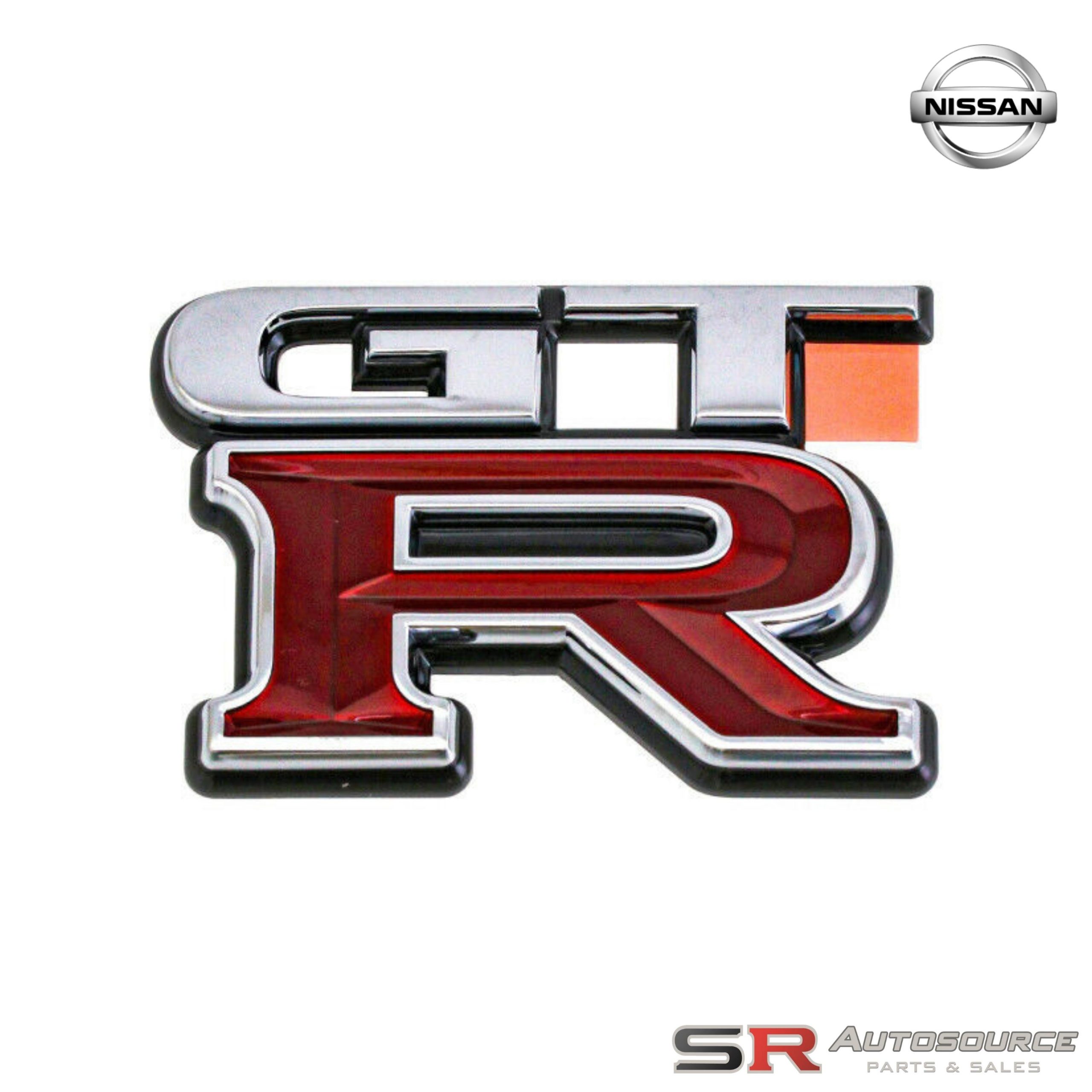 Genuine Nissan Skyline OEM R34 GTR Boot/Trunk Emblem