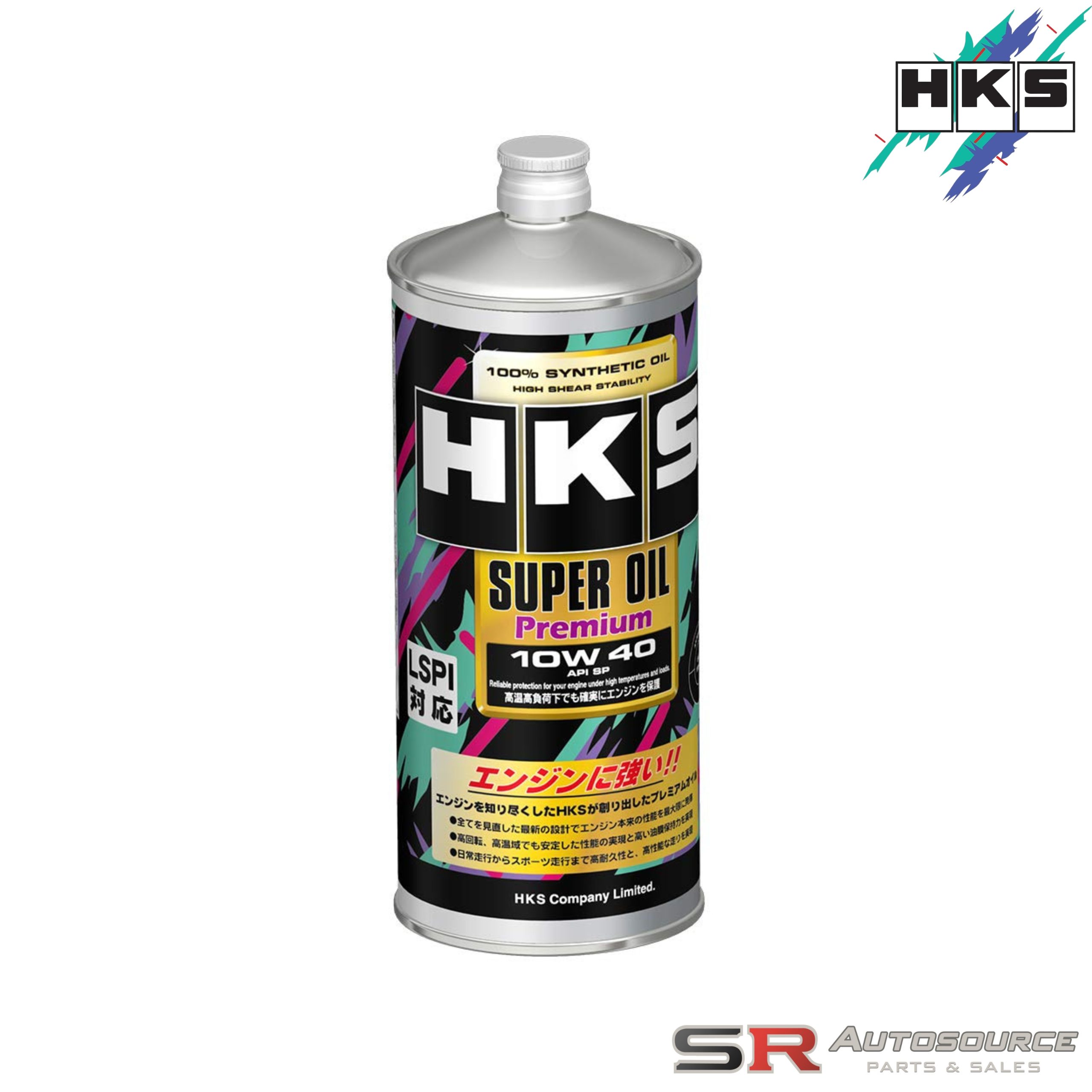 HKS Super Oil 10W-40 1 Litre Can