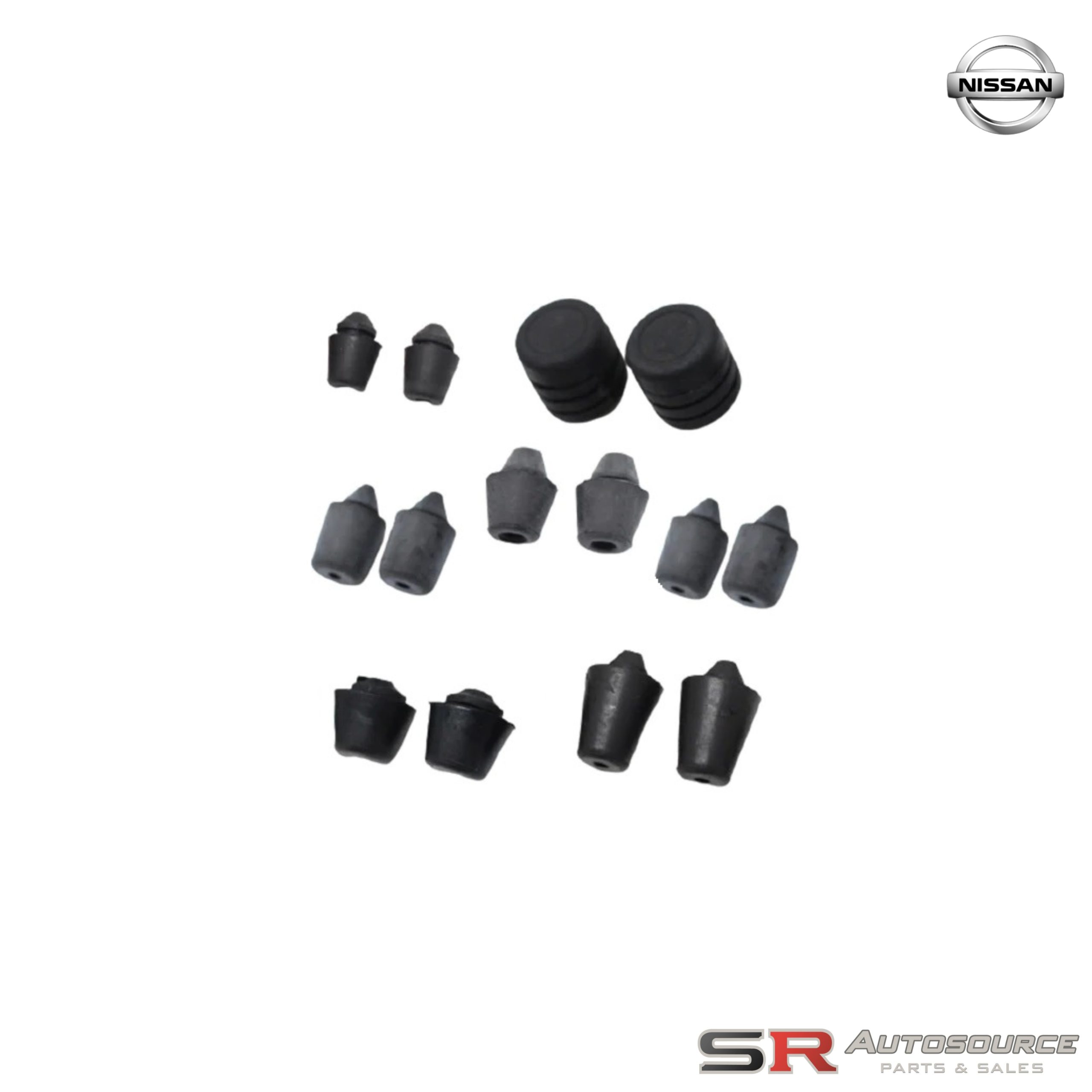OEM Nissan Skyline Door Stop Cushion Rubbers Set – R32/R33/R34 Models