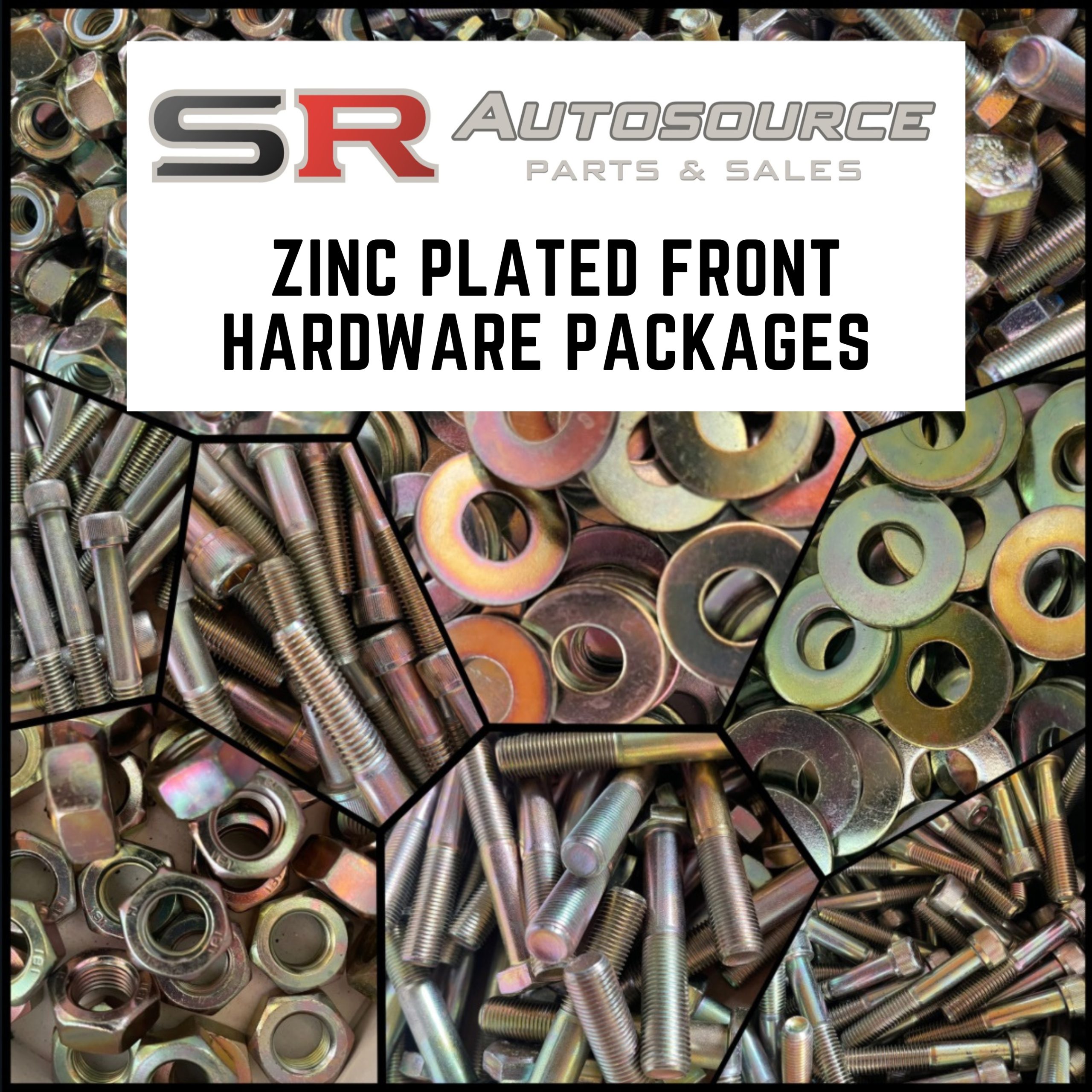 NEW!!! SR Autosource Zinc Front Hardware Kit for S and R Chassis