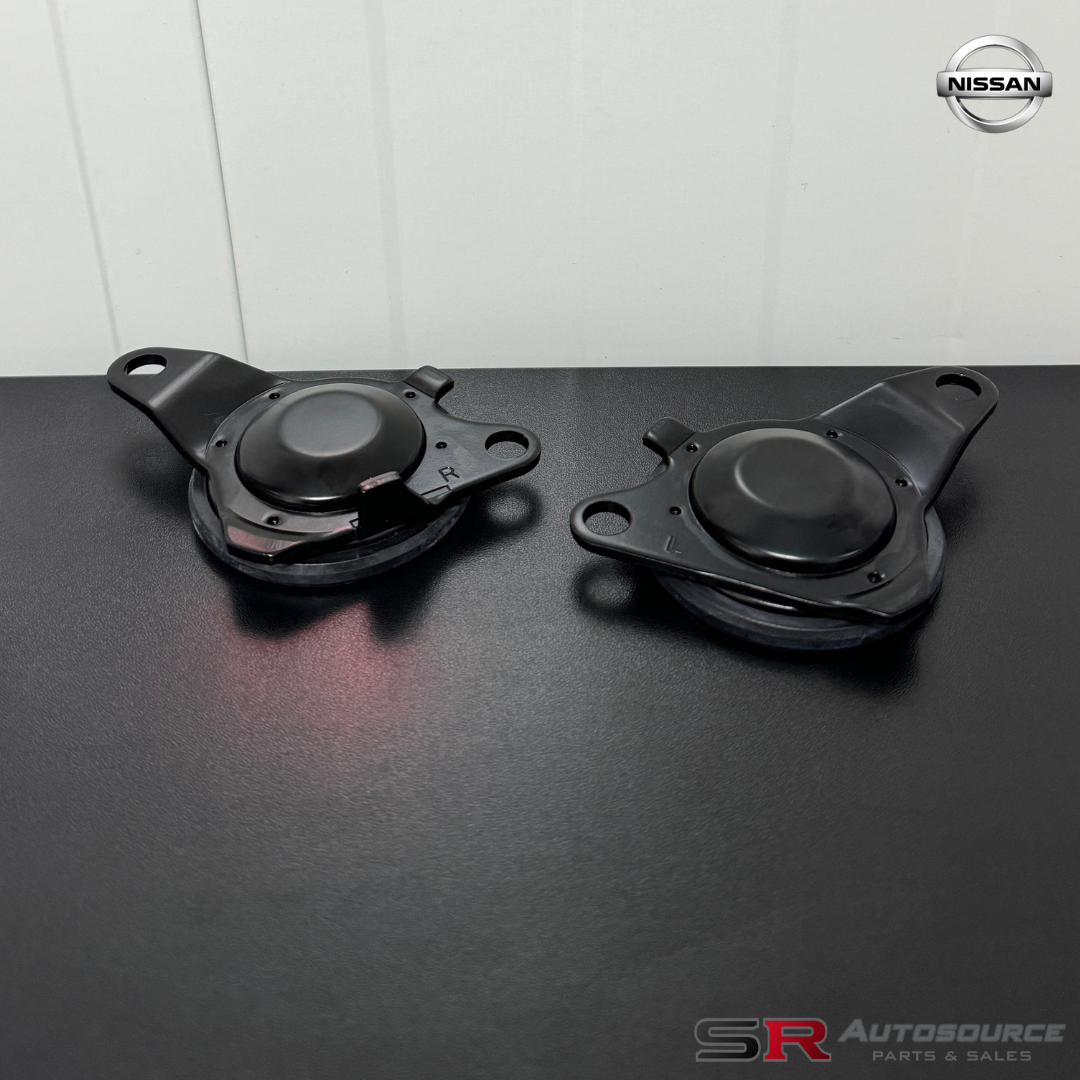 OEM Nissan Front Wheel Bearing Caps for RWD Skyline Models (Pair)