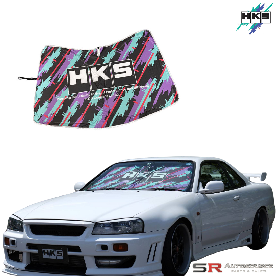 HKS Limited Edition Oil Splash Windscreen Sunshade