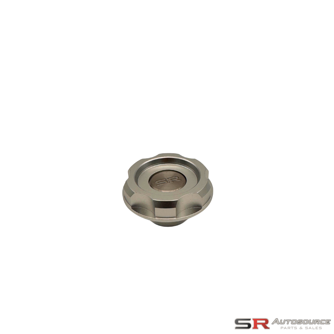 SR Autosource New V2 Billet Oil Cap (Titanium Coin)