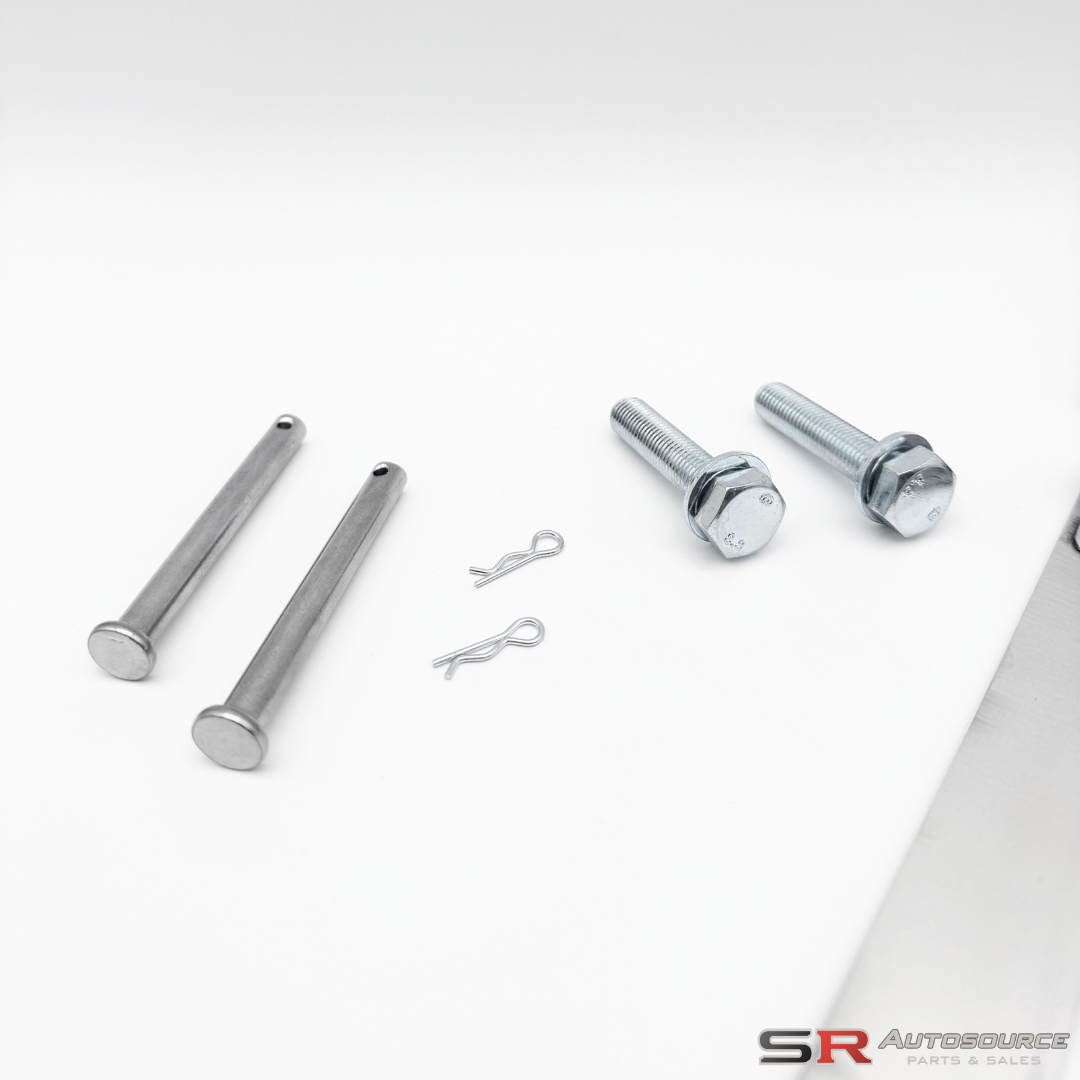 SR Autosource Stainless Steel Fuel Tank Strap Kit R33/34 and S14/15